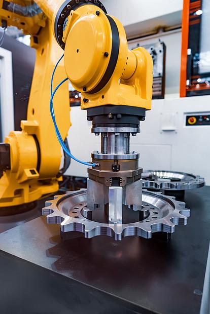 工业技术自动化生产c机器人手臂生产线现代工业技术自动化生产单元